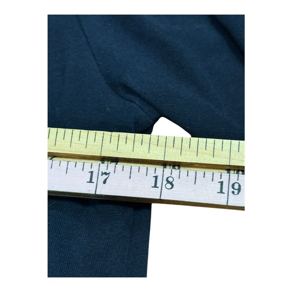 Abercrombie Kids Shirt Youth 15/16 Navy Blue Long Sleeve Crew Neck Logo Top - Picture 6 of 7